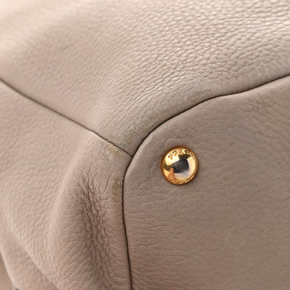 Prada Vitello Daino Pocket Tote Argilla 10 of 20