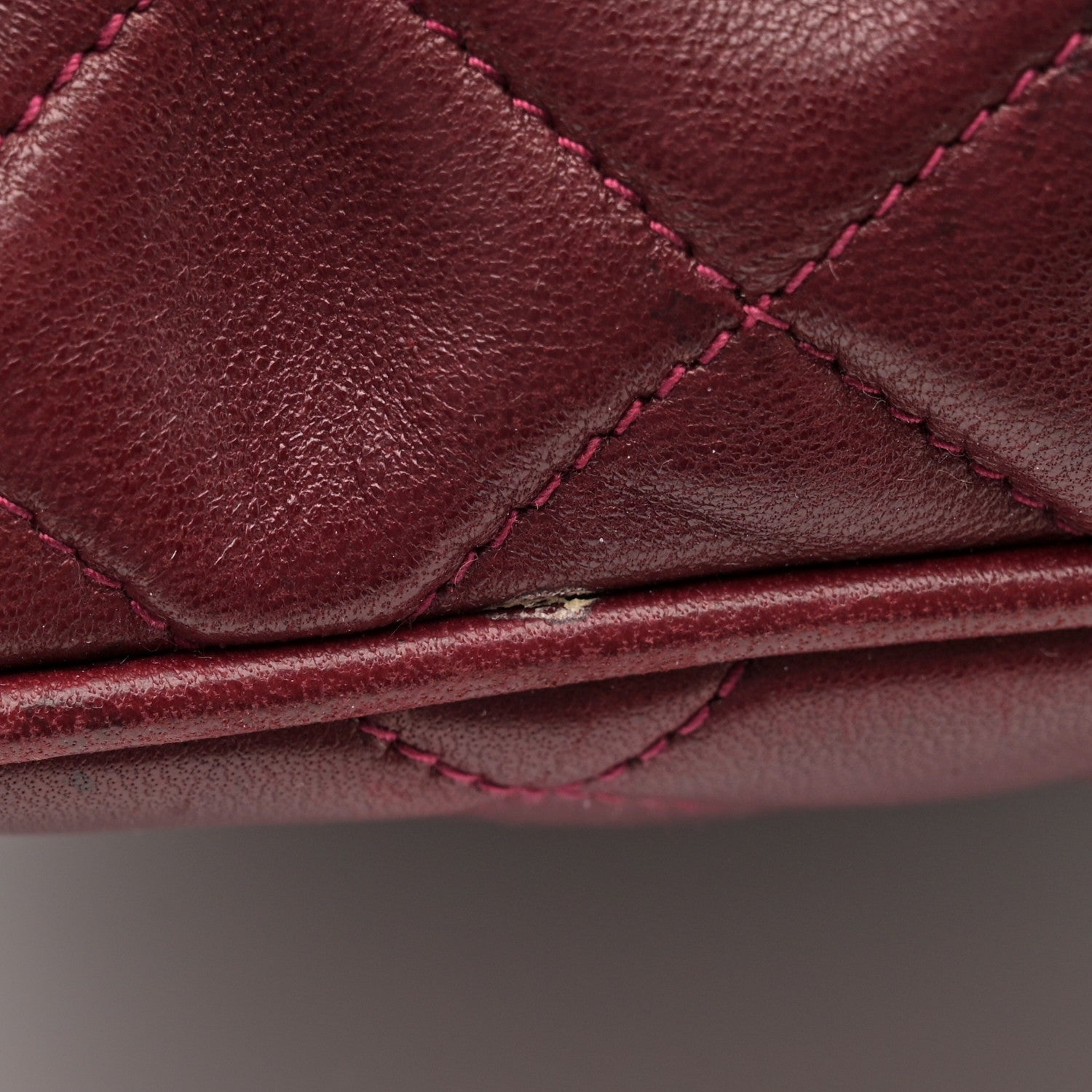 Chanel Lambskin Quilted Tassel CC Camera Case Red 12 of 15