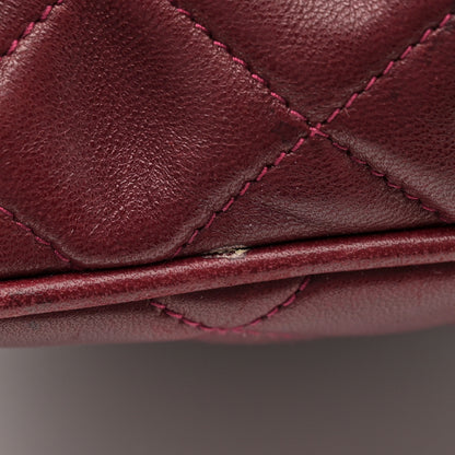 Chanel Lambskin Quilted Tassel CC Camera Case Red 12 of 15