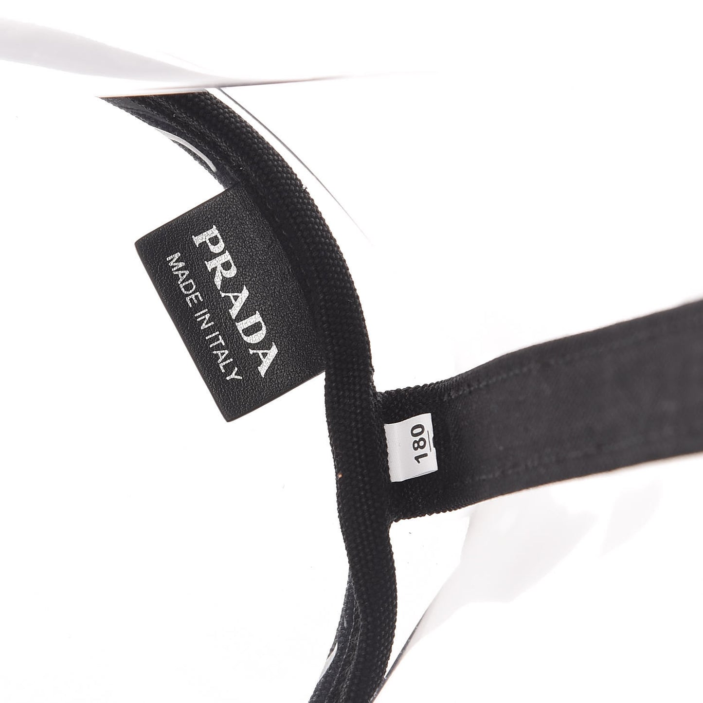Plexiglass Canapa Shopper Tote Black