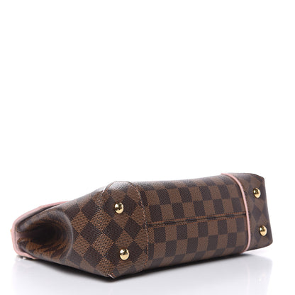 Louis Vuitton Damier Ebene Caissa Clutch Rose Ballerine 4 of 10