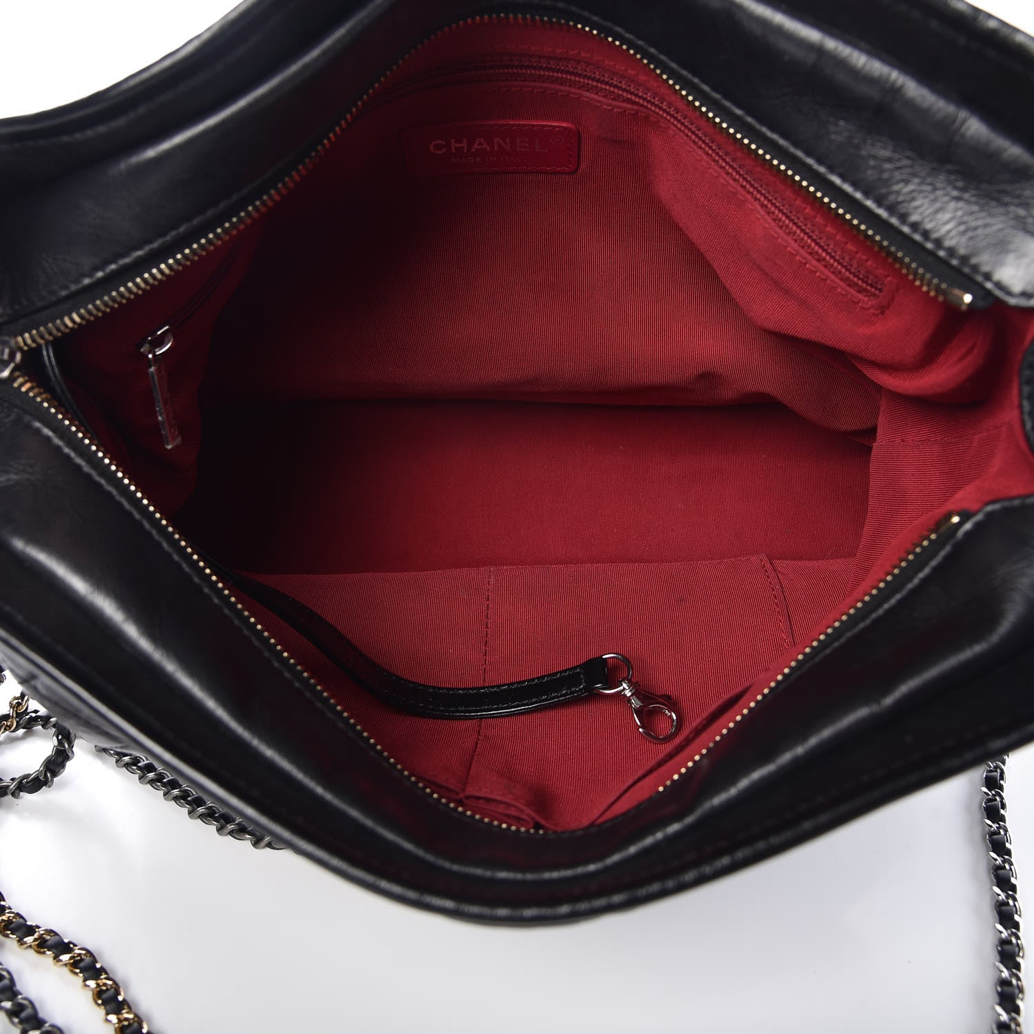 Chanel Aged Calfskin Quilted Large Gabrielle Hobo Black 5 of 13