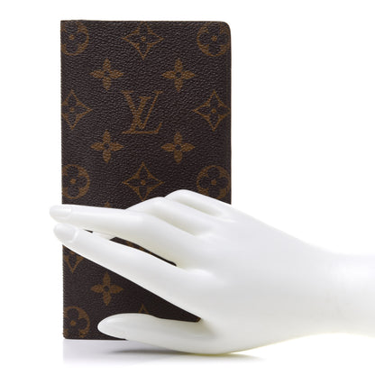 Louis Vuitton Monogram Porte Valeurs Checkbook Wallet 2 of 10