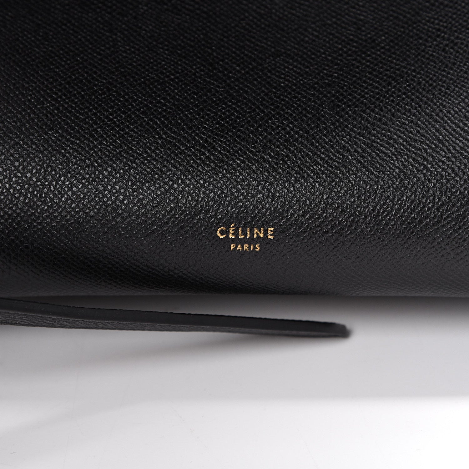 Celine Grained Calfskin Mini Belt Bag Black 5 of 11