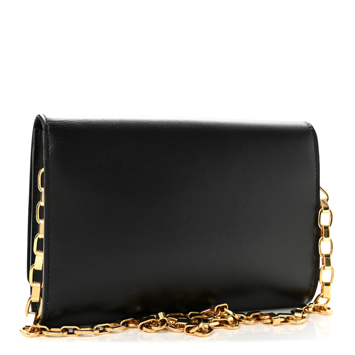 Calfskin Chain Louise MM Black