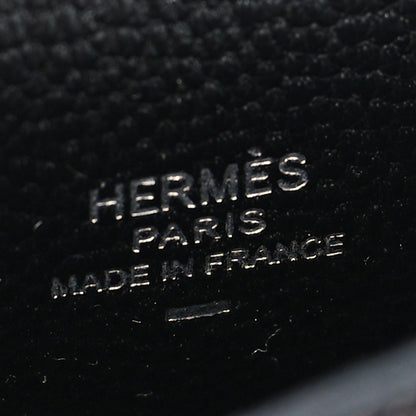 Hermes Lizard Mini Kelly Twilly Bag Charm Black 5 of 5