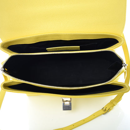 Balenciaga Grained Calfskin Le Dix Small Soft Cartable Jaune Tournesol 5 of 10