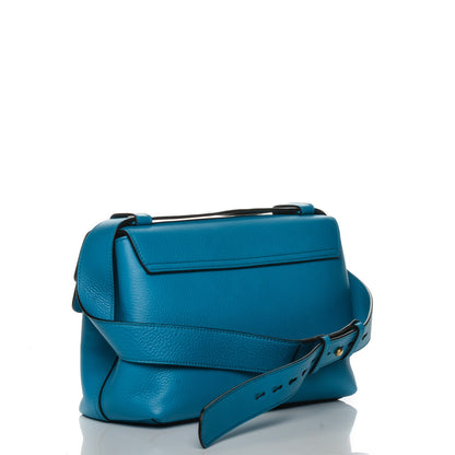 Gucci Calfskin GG Marmont Shoulder Bag Turquoise 9 of 12