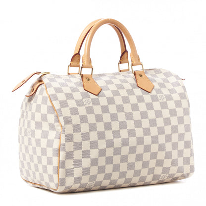 Louis Vuitton Damier Azur Speedy 30 3 of 10