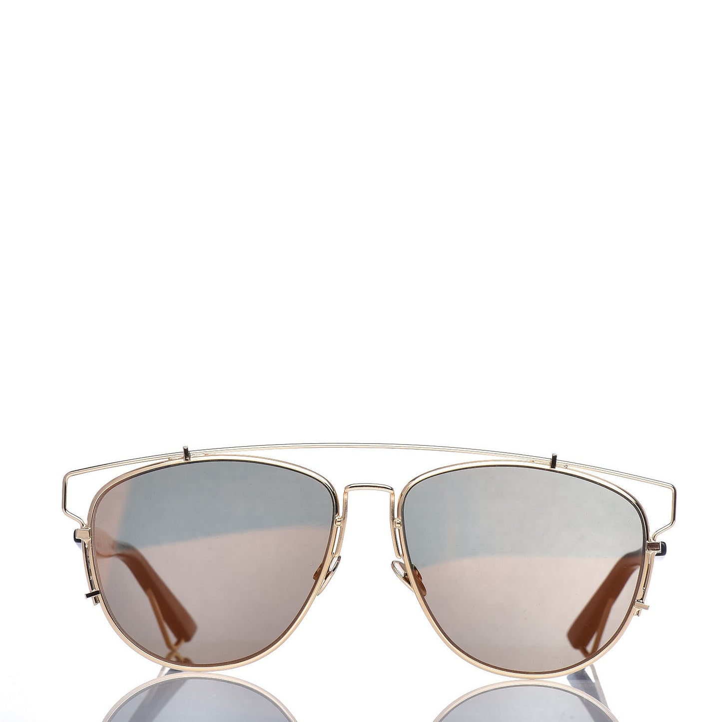 Technologic Sunglasses Gold Orange