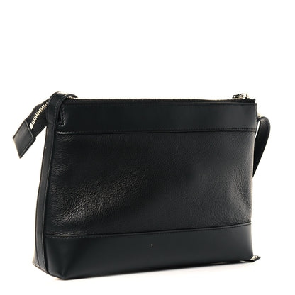 Balenciaga Calfskin Logo Shouder Bag Black 3 of 12
