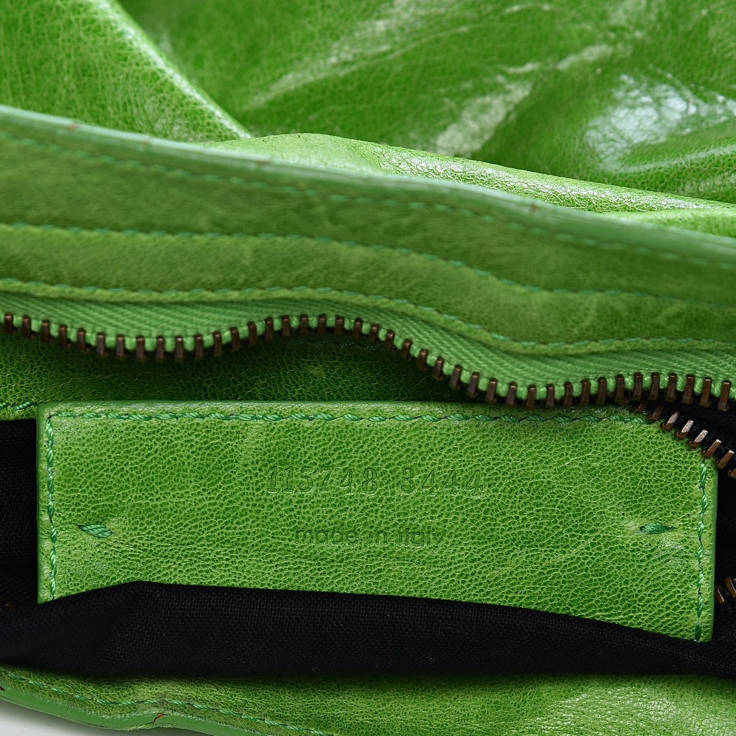 Balenciaga Chevre Classic Hardware City Apple Green 7 of 16