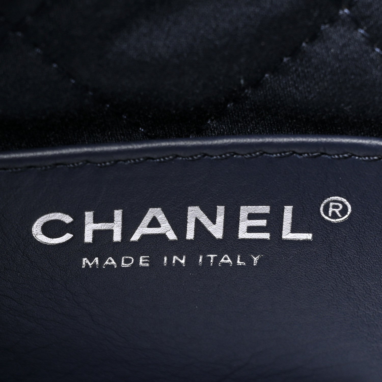 Chanel Shiny Calfskin Quilted Mini Chanel 22 Navy Blue 6 of 10