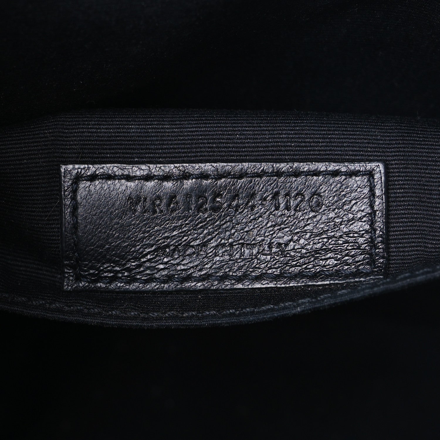 Saint Laurent Calfskin Matelasse Monogram Lou Camera Bag Navy 6 of 10