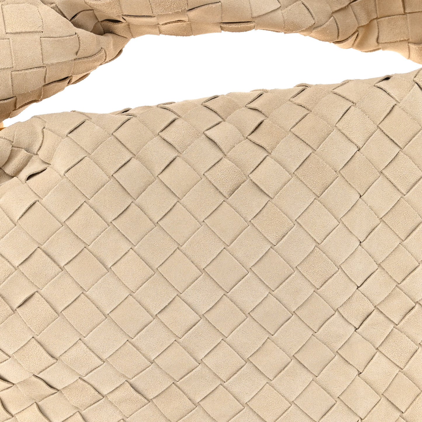 Suede Intrecciato Teen Jodie Sand