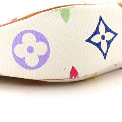 Louis Vuitton Monogram Multicolor Pochette Accessories White 13 of 13