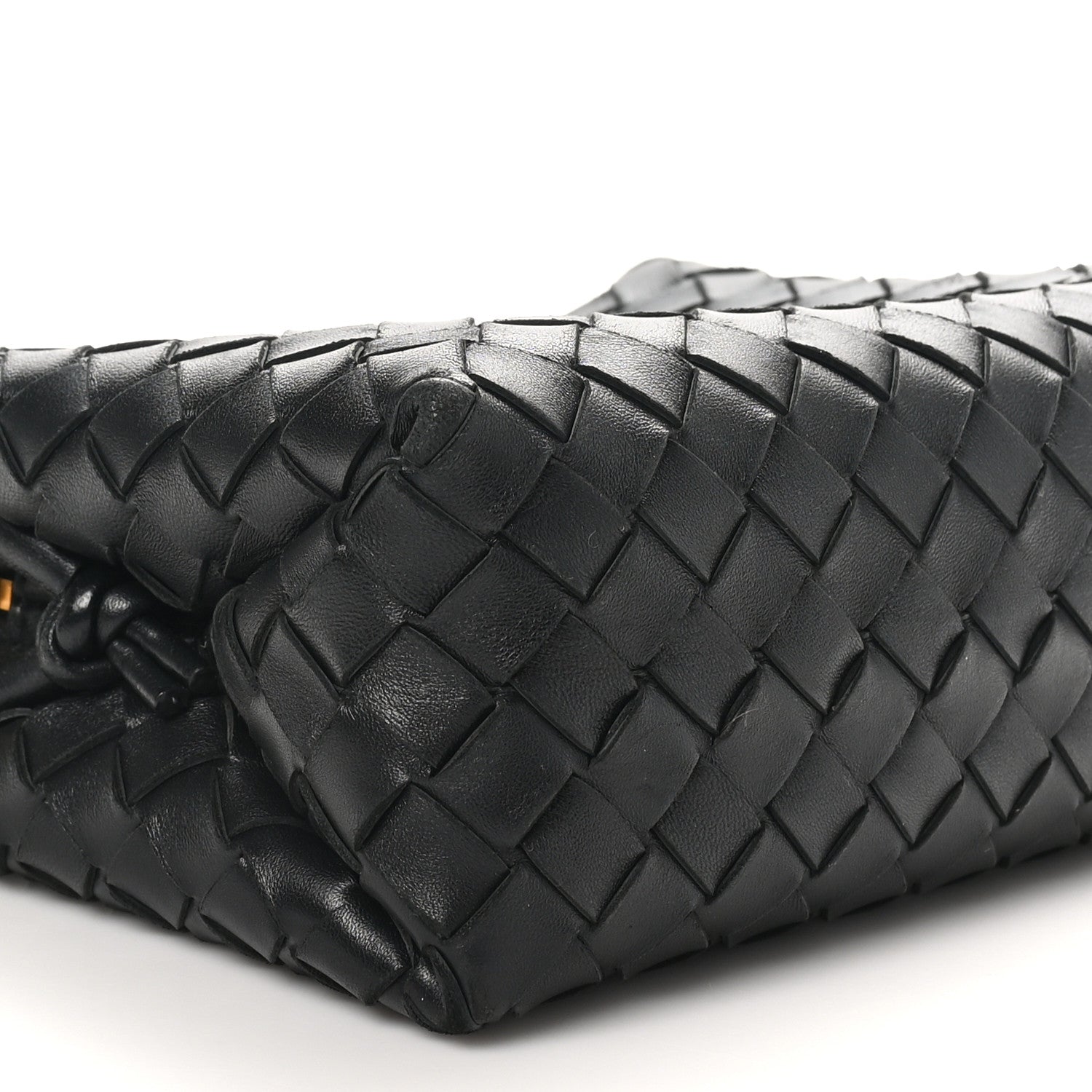 Bottega Veneta Nappa Intrecciato Small Loop Camera Bag Black 8 of 9
