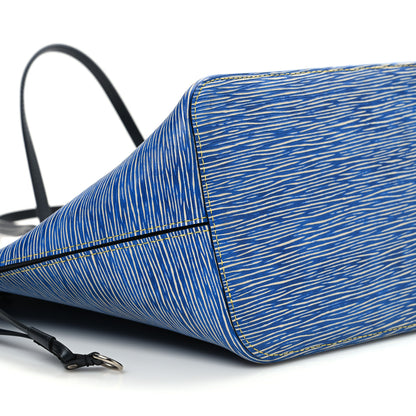 Louis Vuitton Epi Neverfull MM Denim Light 9 of 10