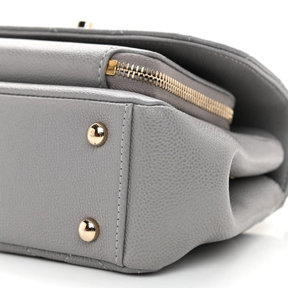 Chanel Caviar Quilted Small Business Affinity Flap Grey 10 of 10