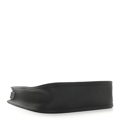 Hermes Taurillon Clemence Evelyne TPM Black 4 of 9
