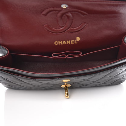 Chanel Lambskin Quilted Small Double Flap Black 5 of 11