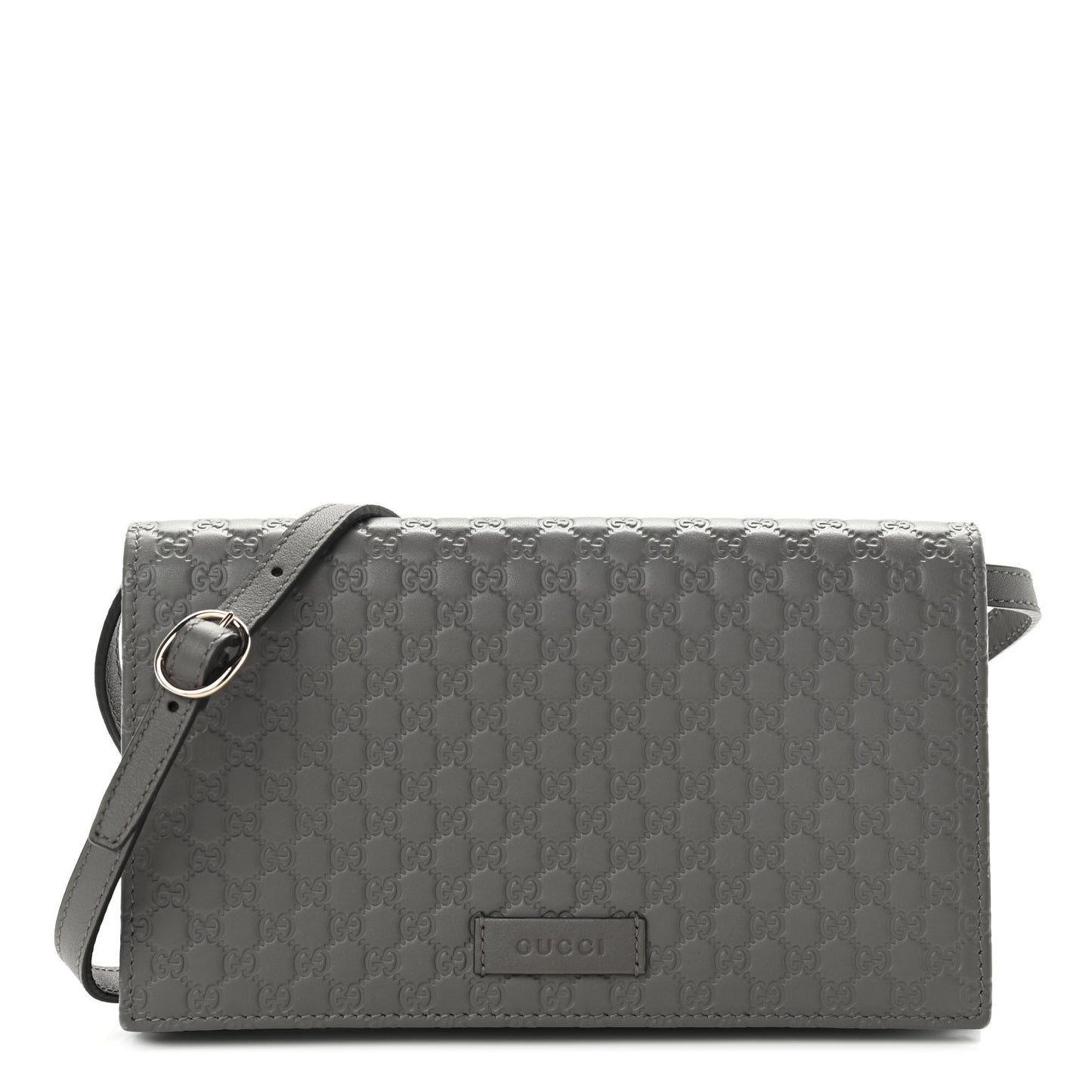Soft Microguccissima Crossbody Wallet Loess