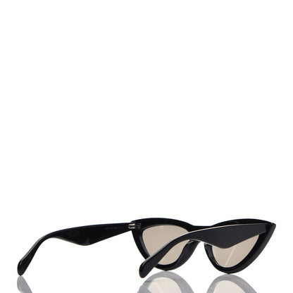 Celine Acetate Cat Eye Sunglasses CL40019I Black 4 of 8