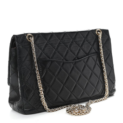 Chanel Aged Calfskin Quilted 50th Anniversary 2.55 Reissue 227 Flap Black 2 of 11