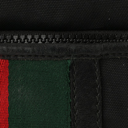 Gucci Techno Canvas Web Parana Backpack Black 12 of 13