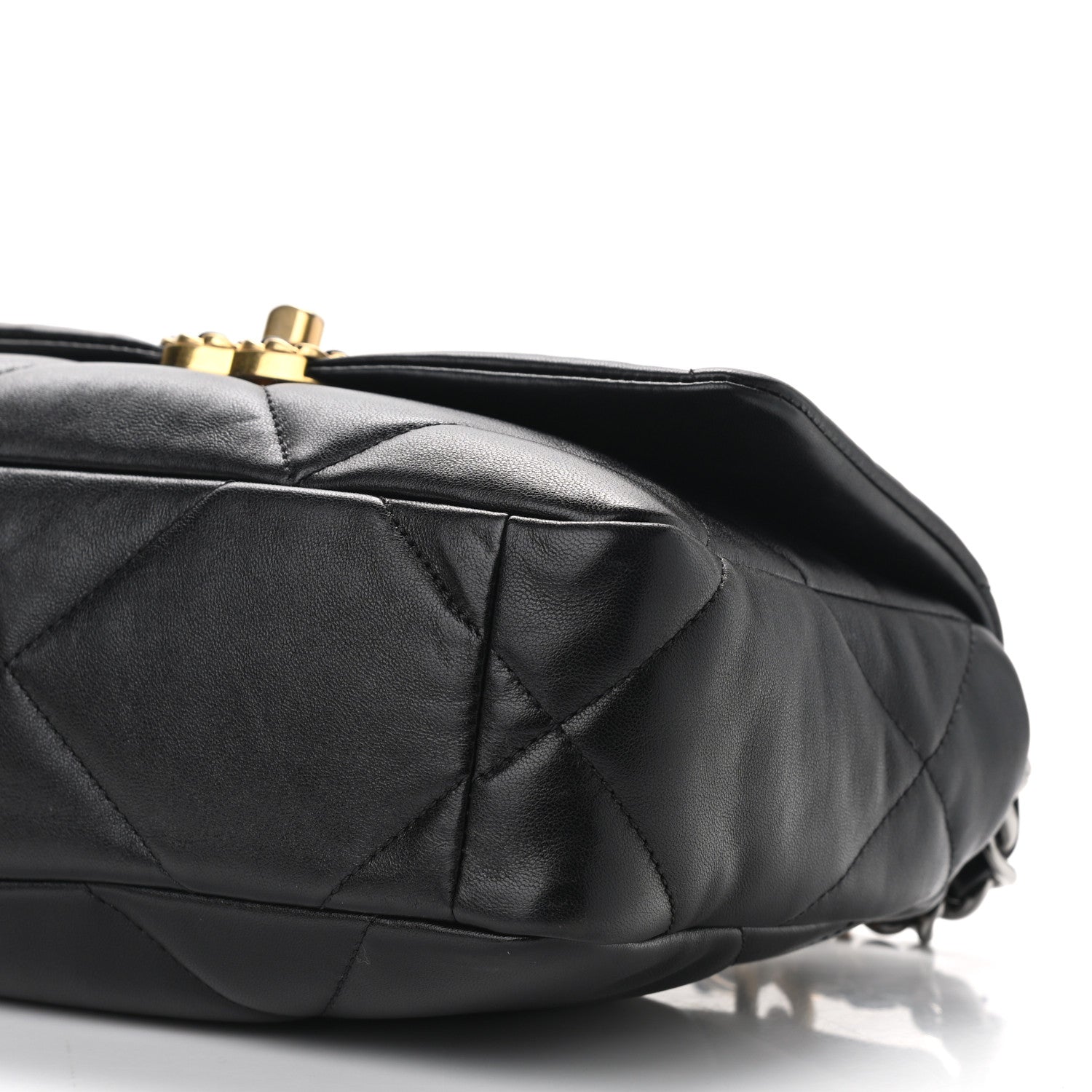 Chanel Lambskin Quilted Medium Chanel 19 Flap Black 10 of 10