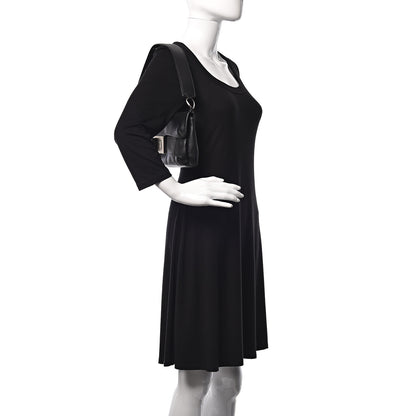 Chanel Calfskin Square Stitched Mademoiselle Shoulder Bag Black 2 of 20