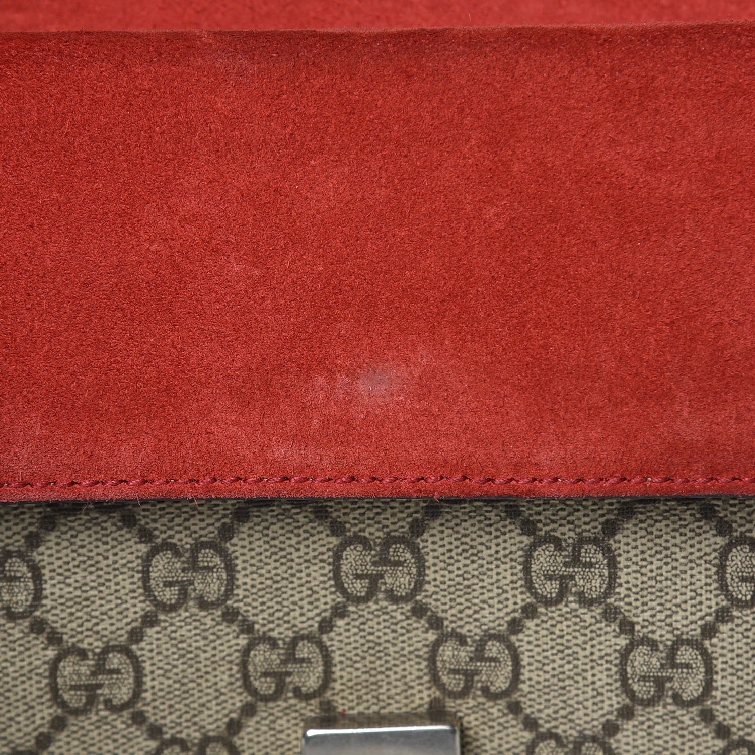 Gucci GG Supreme Monogram Mini Dionysus Shoulder Bag Hibiscus Red 11 of 11