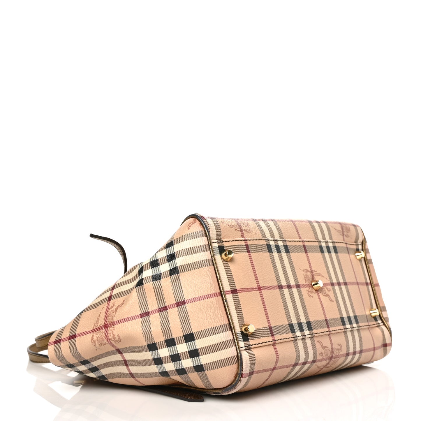 Haymarket Check Small Canterbury Tote Bronze