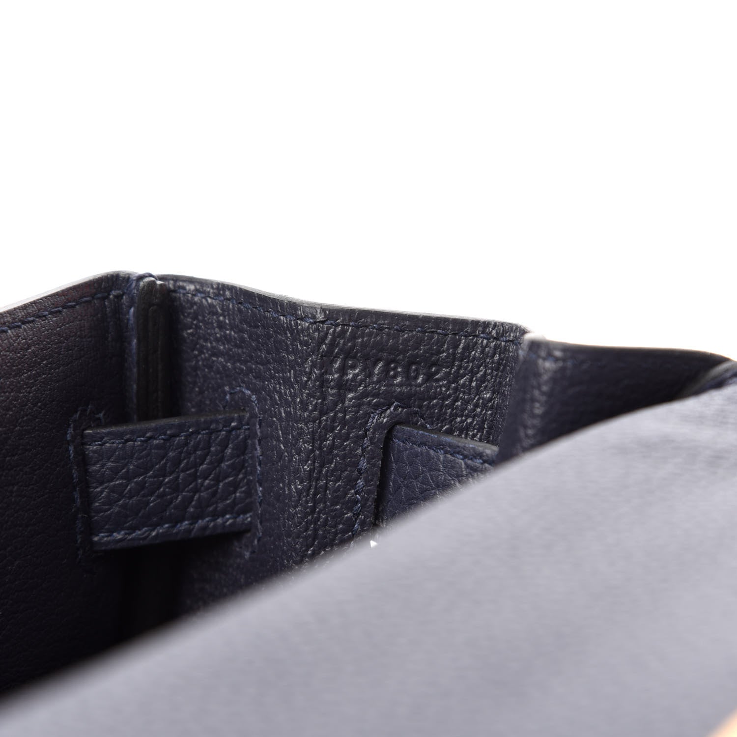 Hermes Togo Kelly Retourne 28 Bleu Nuit 9 of 12