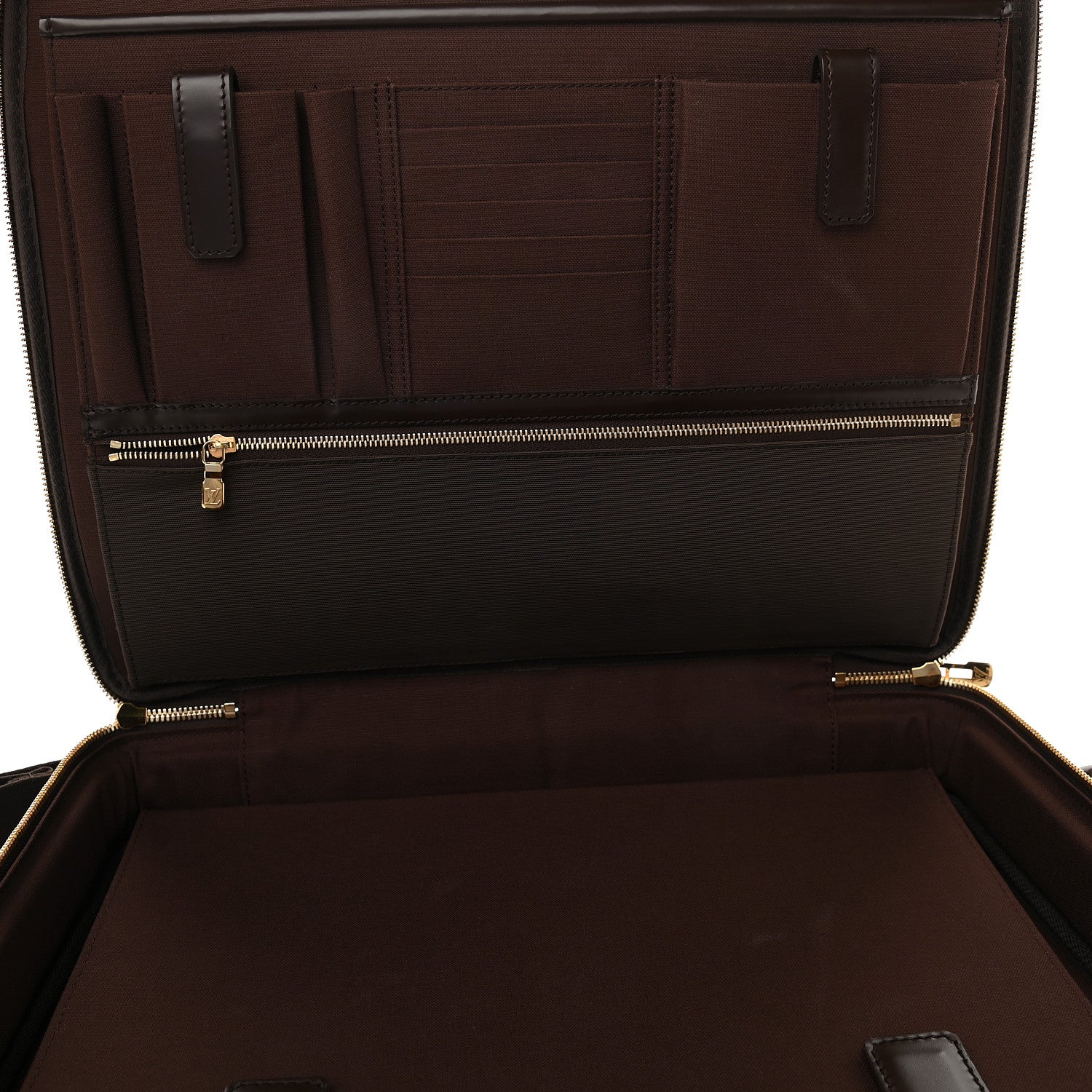 Louis Vuitton Damier Ebene Porte Ordinateur Sabana NM Computer Case 5 of 8