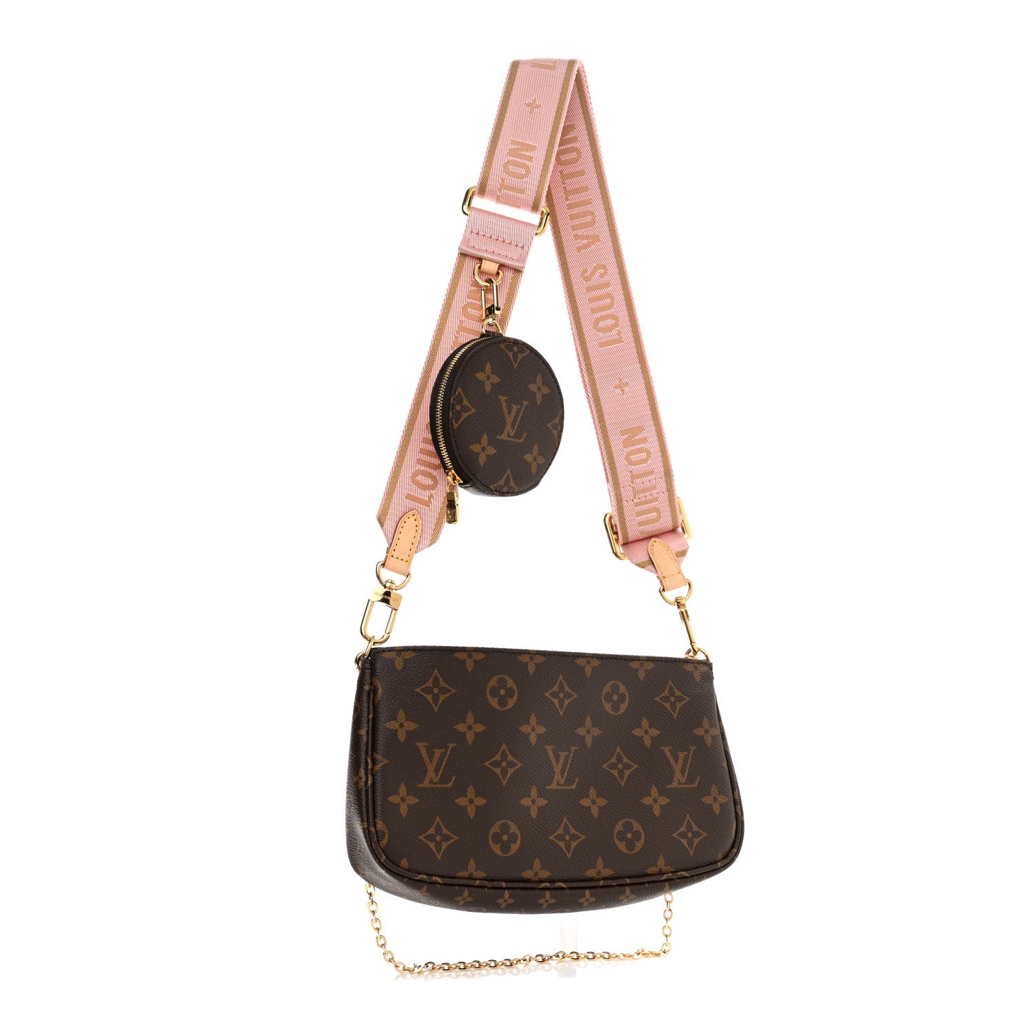 Louis Vuitton Monogram Multi Pochette Accessories Rose Clair 2 of 9