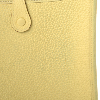 Hermes Taurillon Clemence Amazone Evelyne TPM Jaune Poussin Craie 9 of 9
