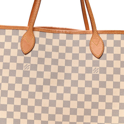 Louis Vuitton Damier Azur Neo Neverfull GM Rose Ballerine 10 of 13