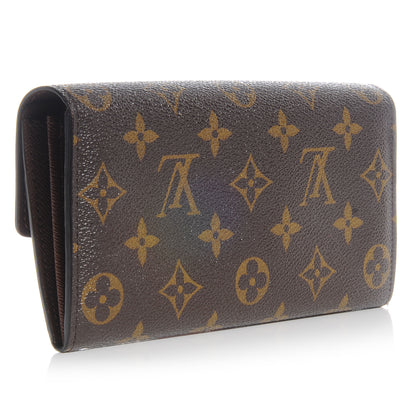 Louis Vuitton Monogram Sarah Wallet 3 of 9