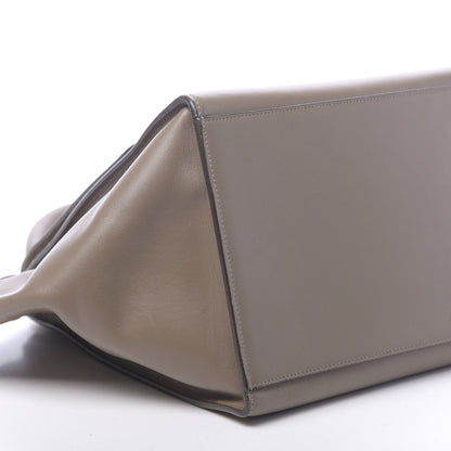 Celine Smooth Calfskin Medium Trapeze Souris 9 of 12