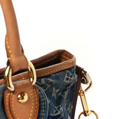 Louis Vuitton Denim Neo Cabby GM Blue 10 of 11