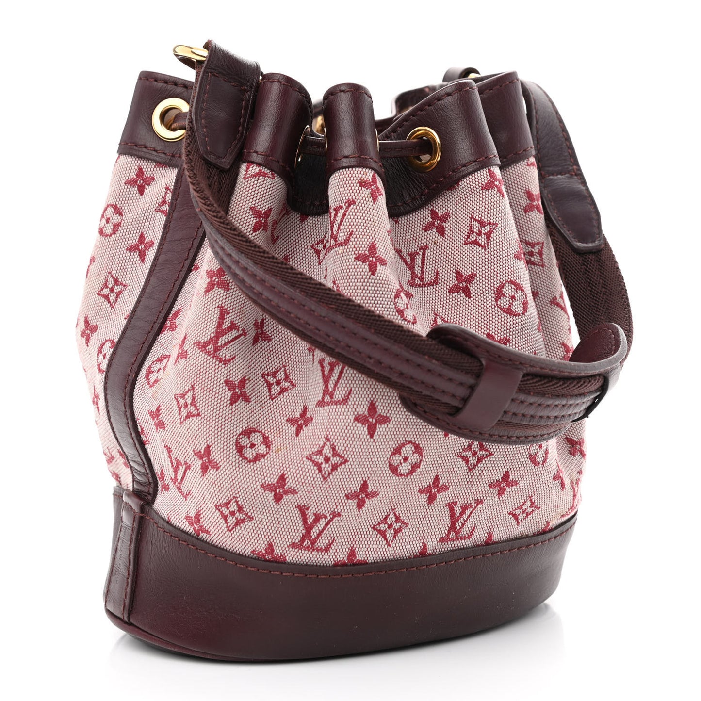 Mini Lin Monogram Noelie Cherry