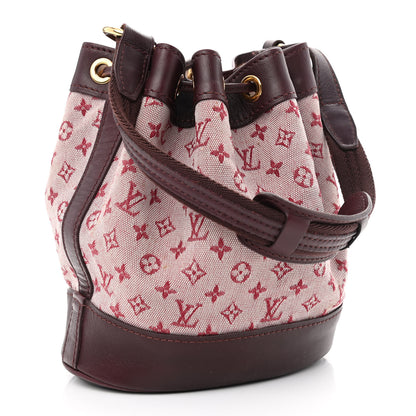 Louis Vuitton Mini Lin Monogram Noelie Cherry 5 of 13