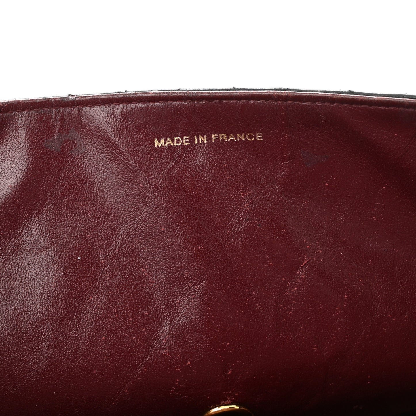 Lambskin Quilted Medium Single Flap Black