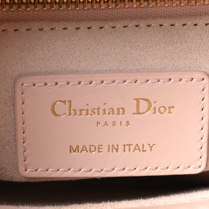 Christian Dior Lambskin Cannage Small My ABCDior Lady Dior Light Pink 6 of 10