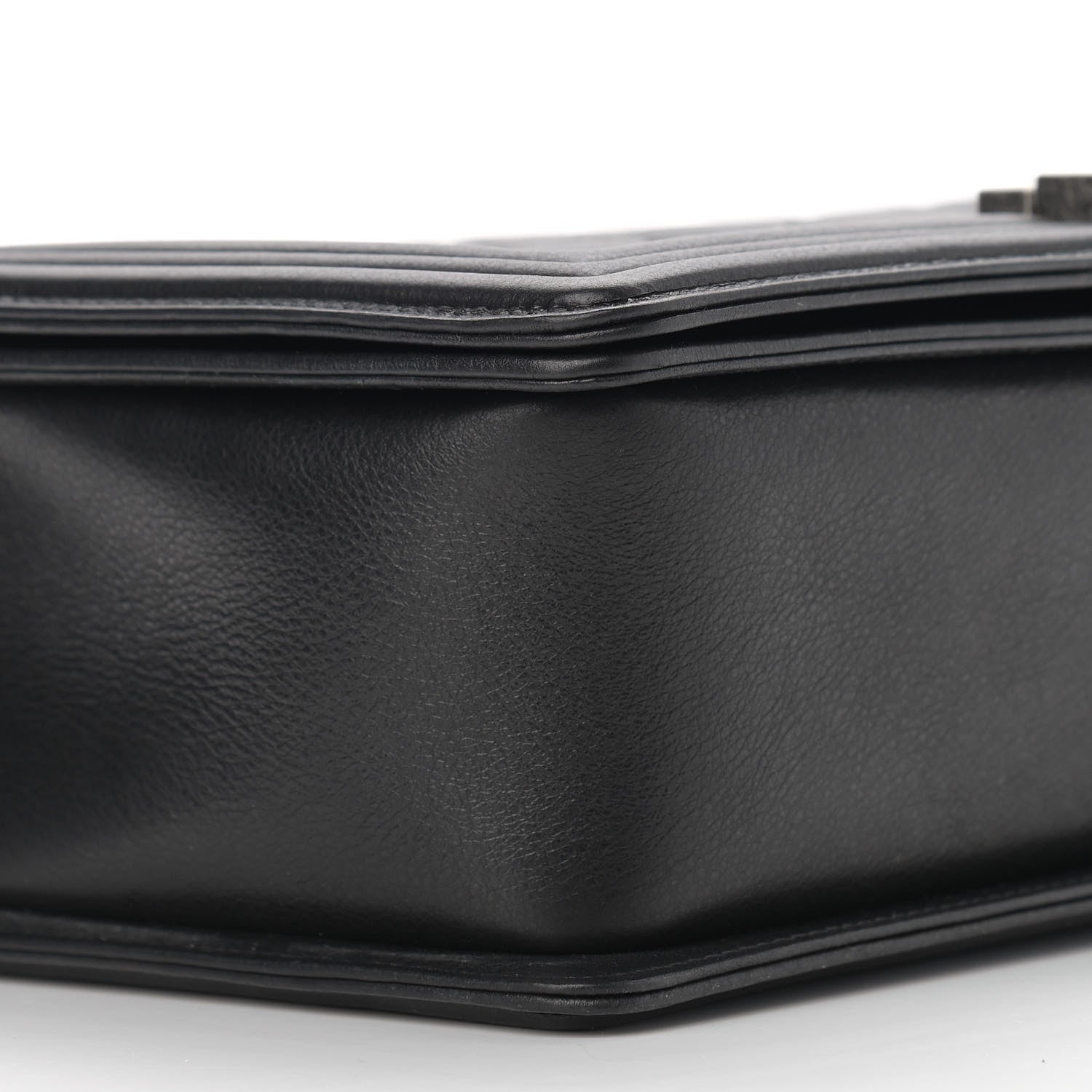 Chanel Calfskin Quilted New Medium Boy Flap Black 8 of 9
