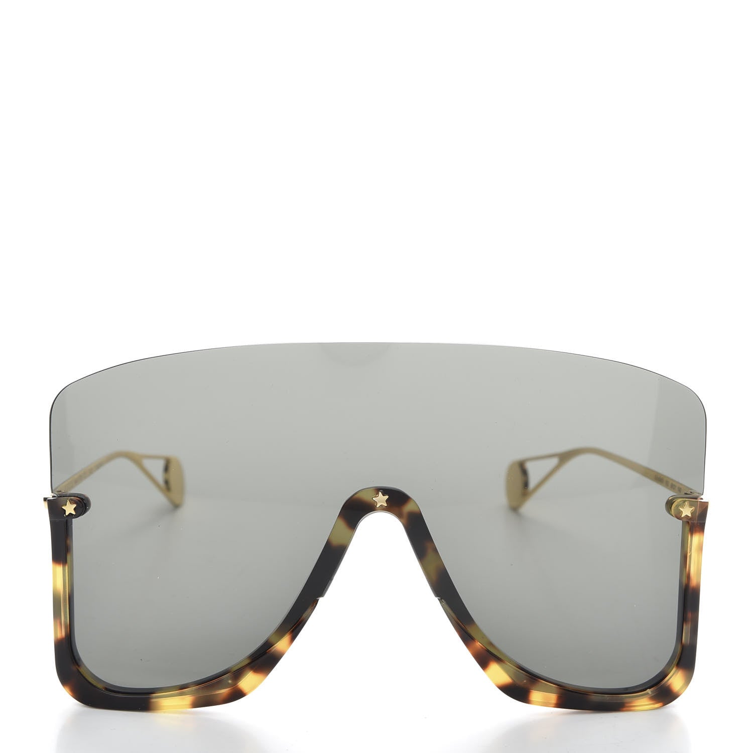 Gucci Acetate Oversized Aviator Sunglasses GG0540S Tortoise 2 of 7