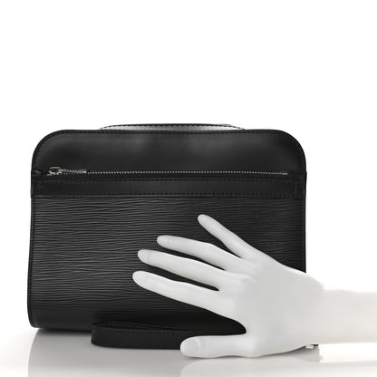 Louis Vuitton Epi Hoche Wristlet Black 2 of 7