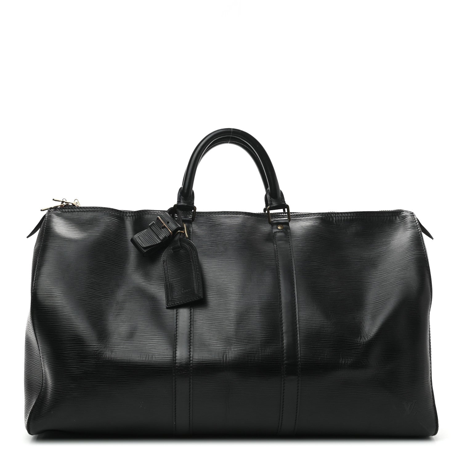Louis Vuitton Epi Keepall 50 Black 1 of 13