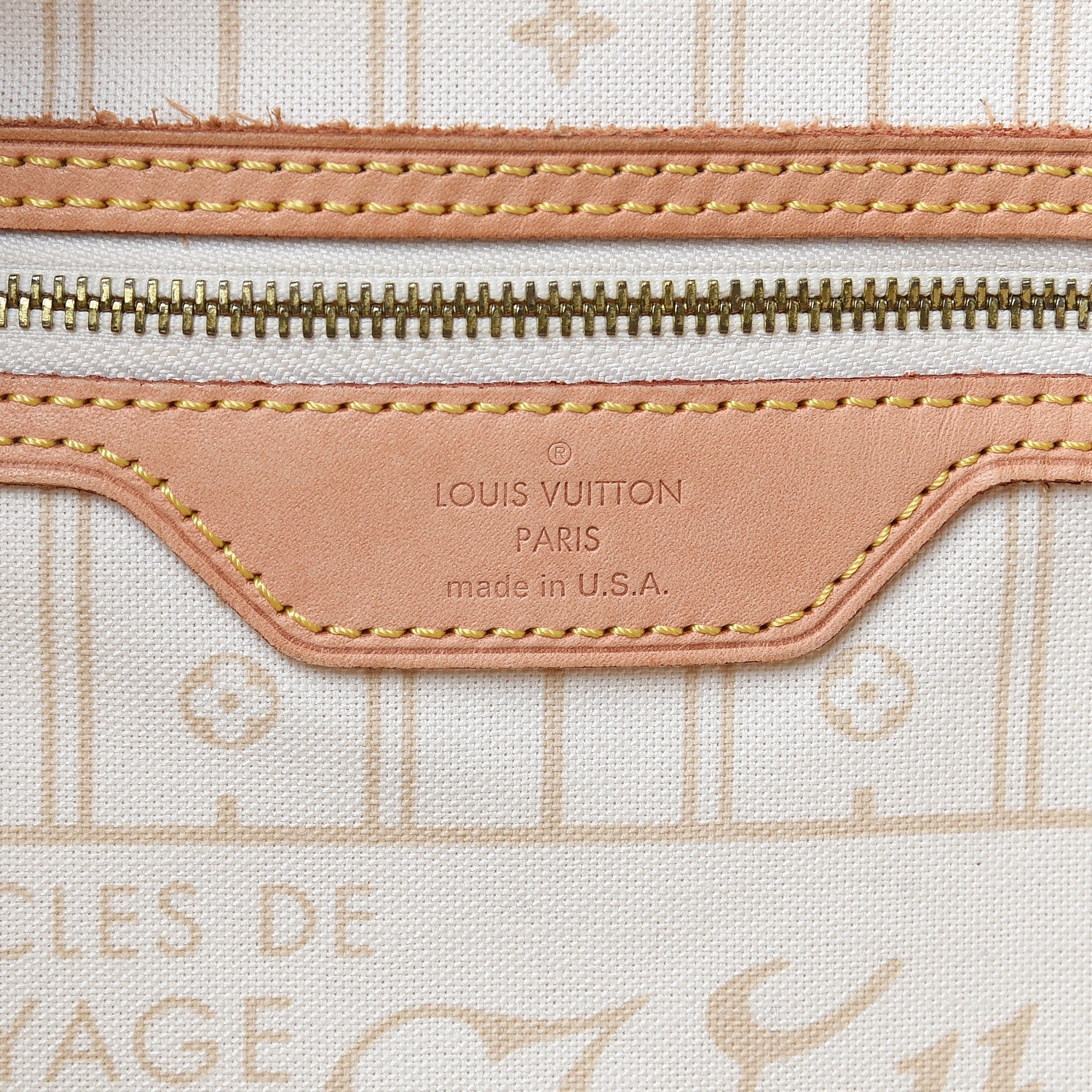 Louis Vuitton Damier Azur Neverfull GM 6 of 21
